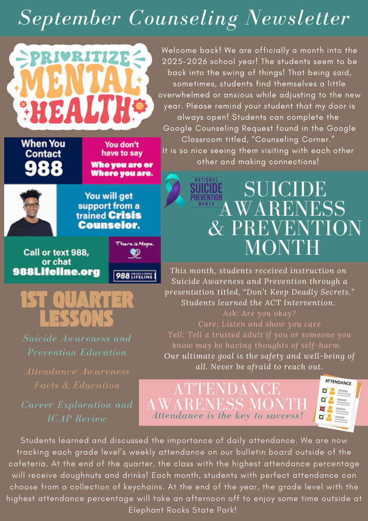 Counseling Newsletter