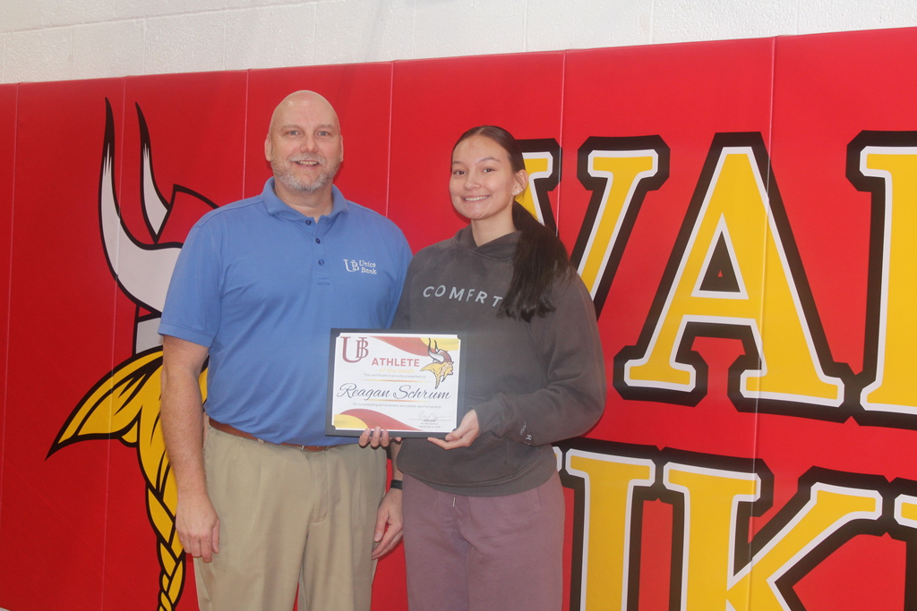 Student Receiving award