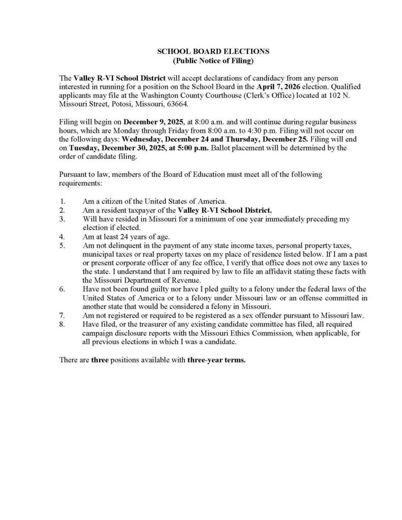 School Board Election 