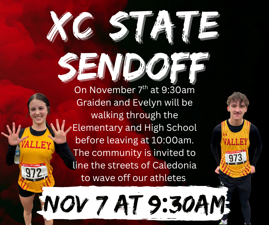 State Sendoff information