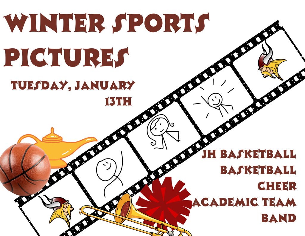 Winter Sports Picture Information Flyer