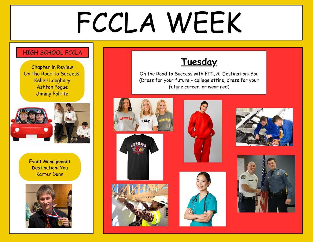 Tuesday Dress Up Day Information