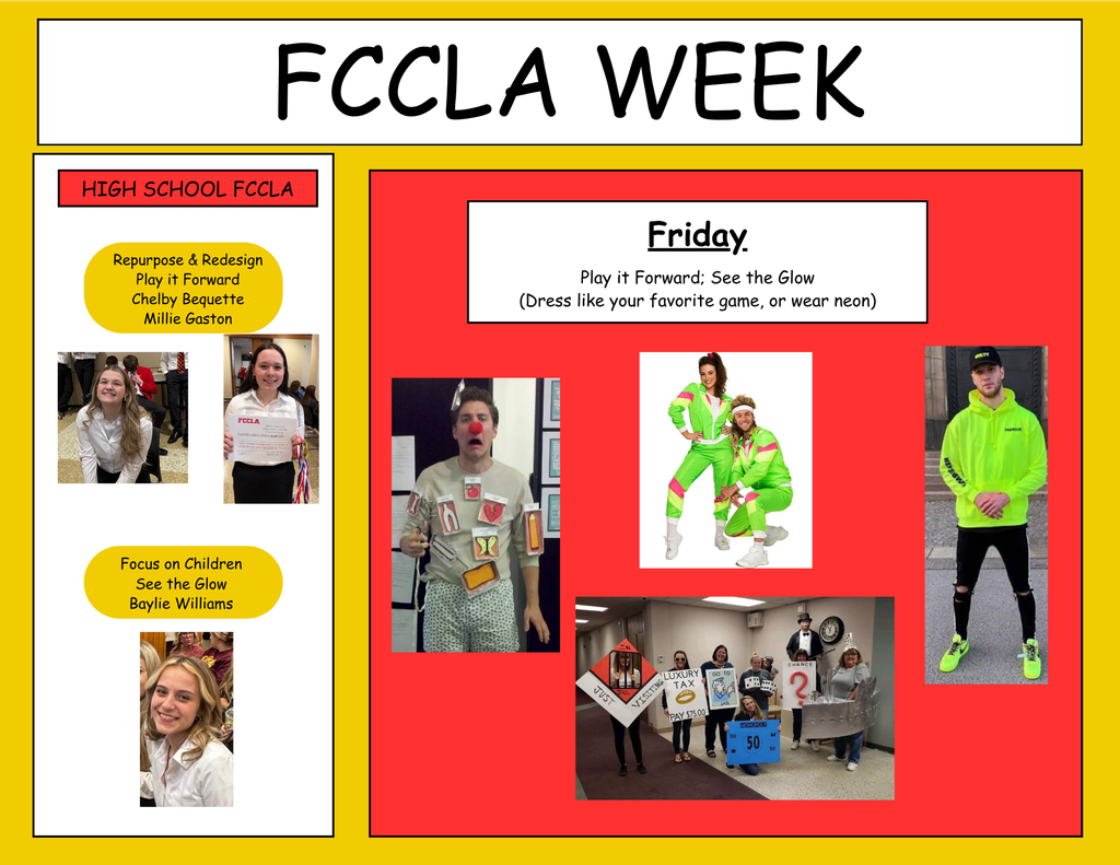 FCCLA Dress Up Week Friday