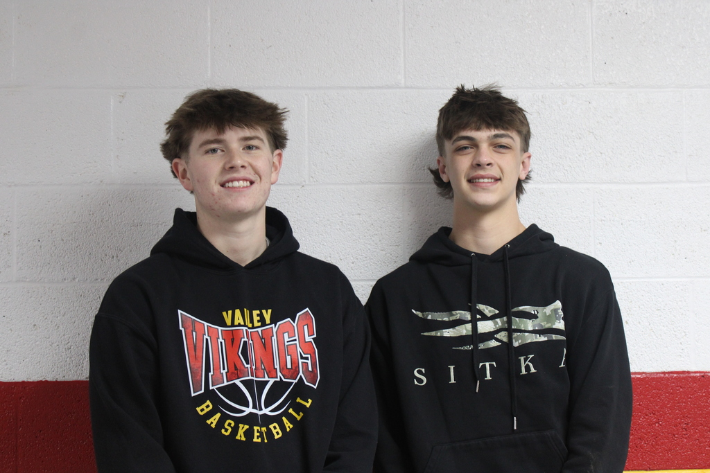 Noah Abney and Ryder Yount posing for All Conference Picture