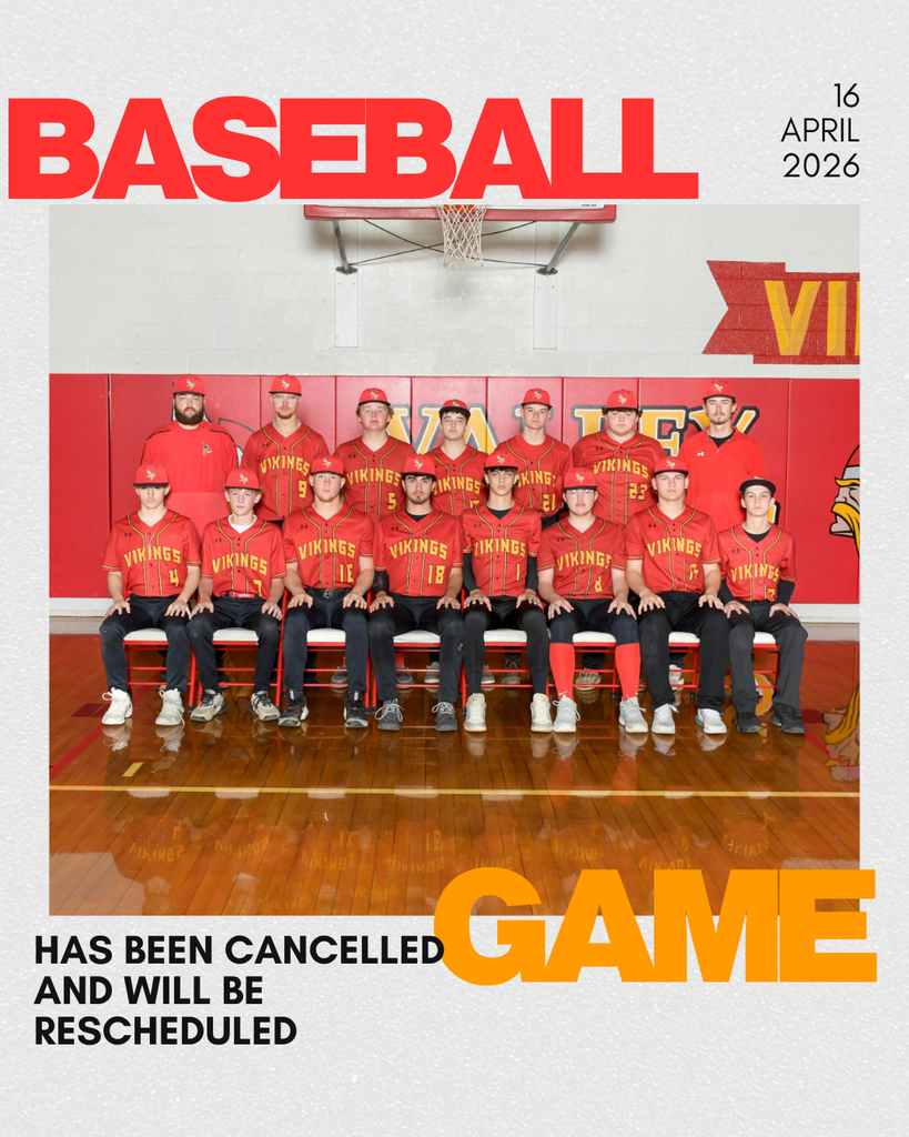 Baseball 16 April 2026 Has Been Cancelled and will be rescheduled