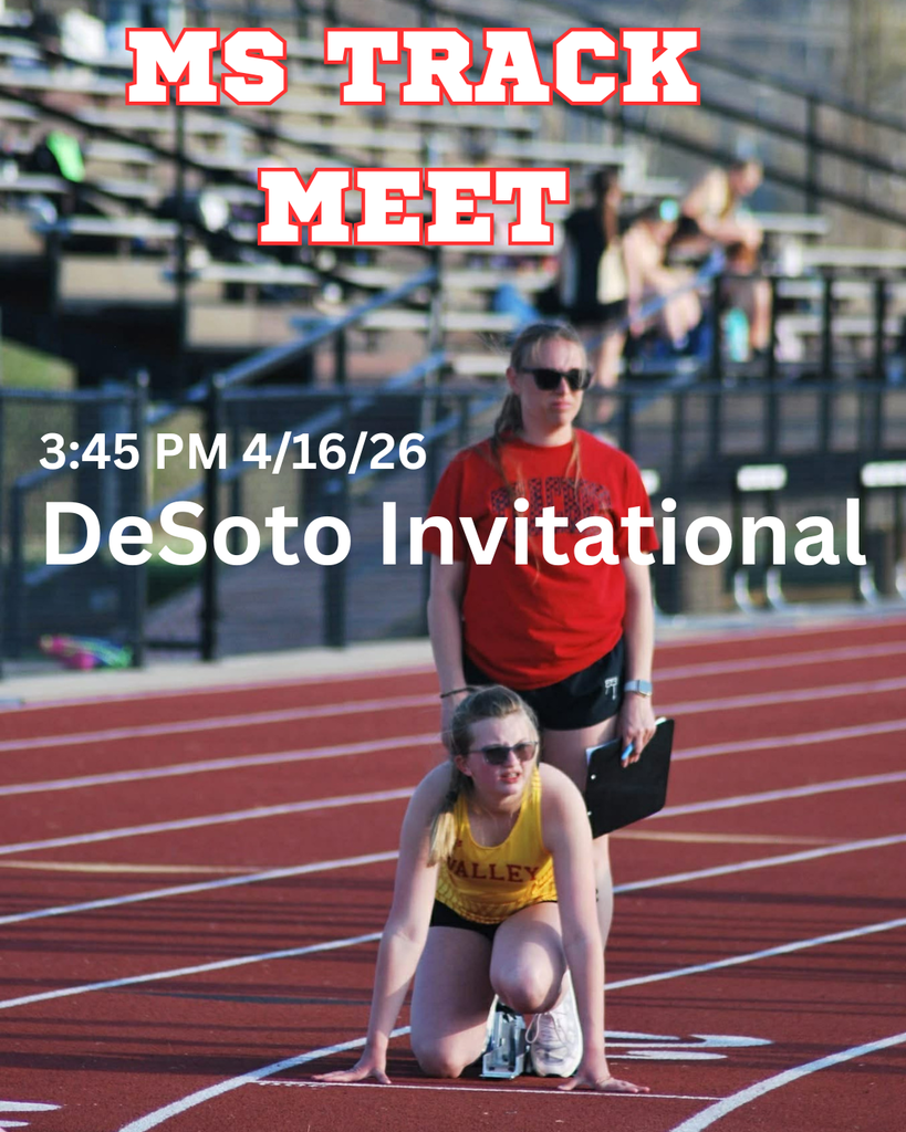 MS Track Meet 3:45 PM 4/16/26 DeSoto Invitational