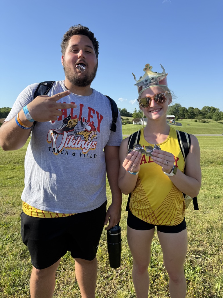 students with Track Medals