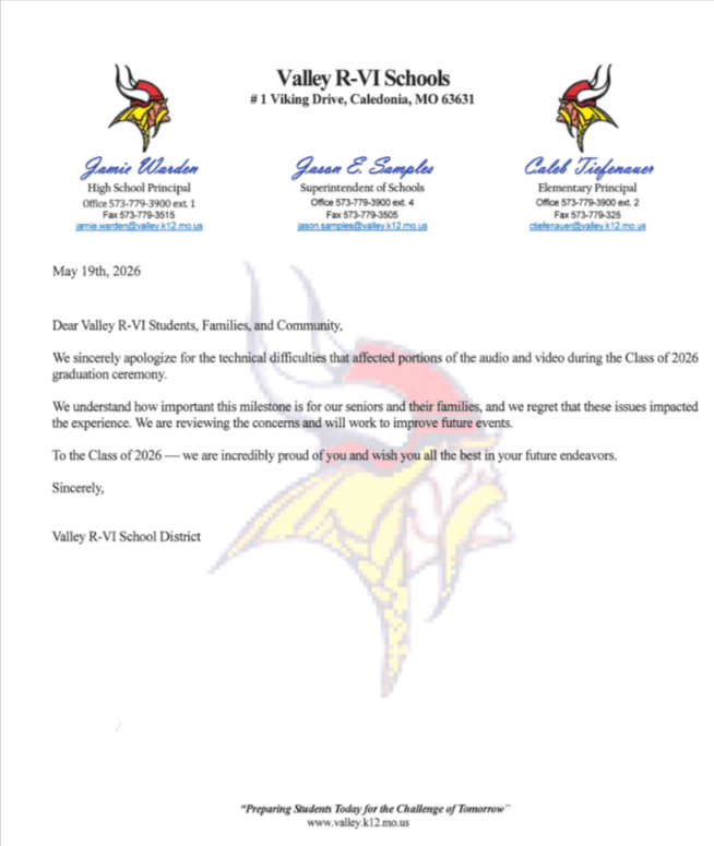 Graduation Apology