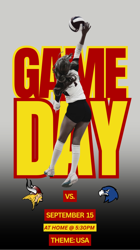 Game Day Valley vs Bourbon September 15 at home @5:30 Theme USA
