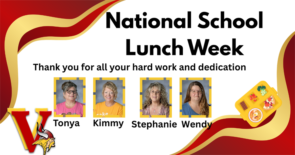 National School Lunch Week Thank you for all your hard work and dedication