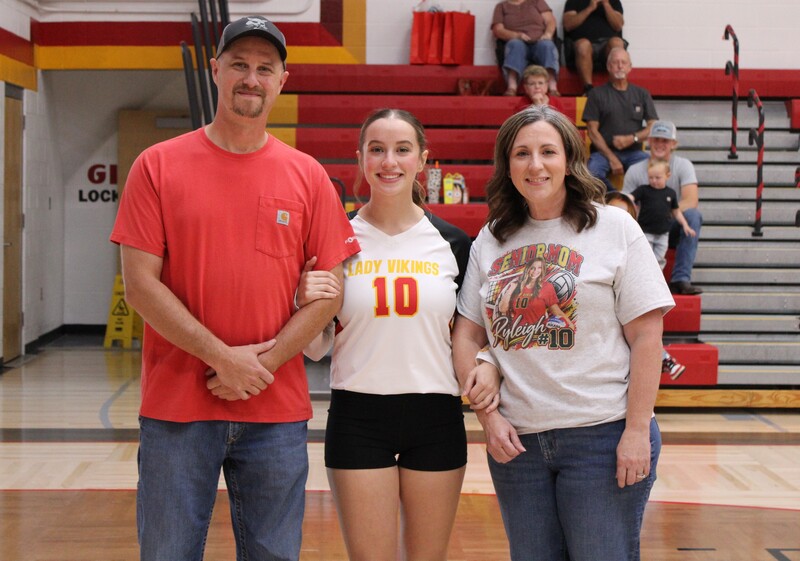 Student with parents