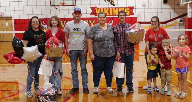 Cross country runners and parents