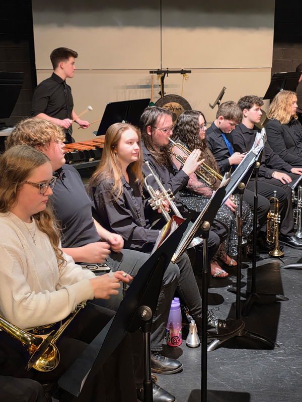 Students Playing musical Instruments