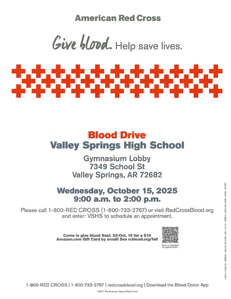 VSHS - American Red Cross Blood Drive