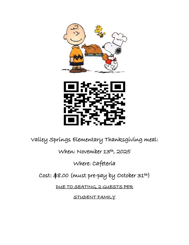 Elementary Thanksgiving Meal