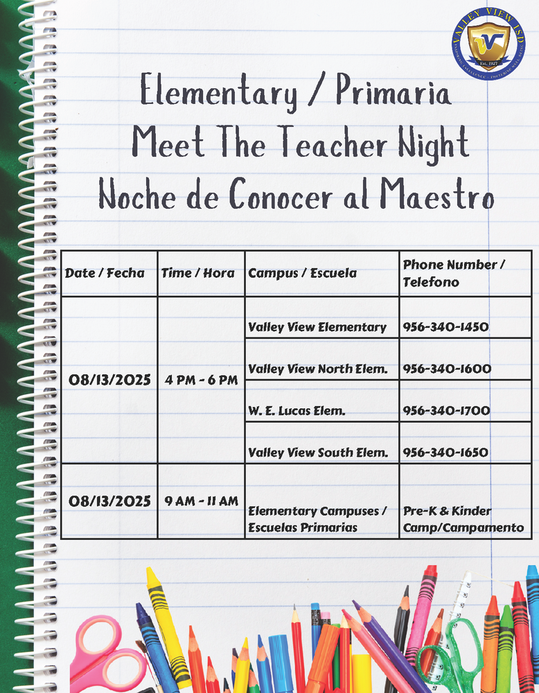 Meet the Teacher Night