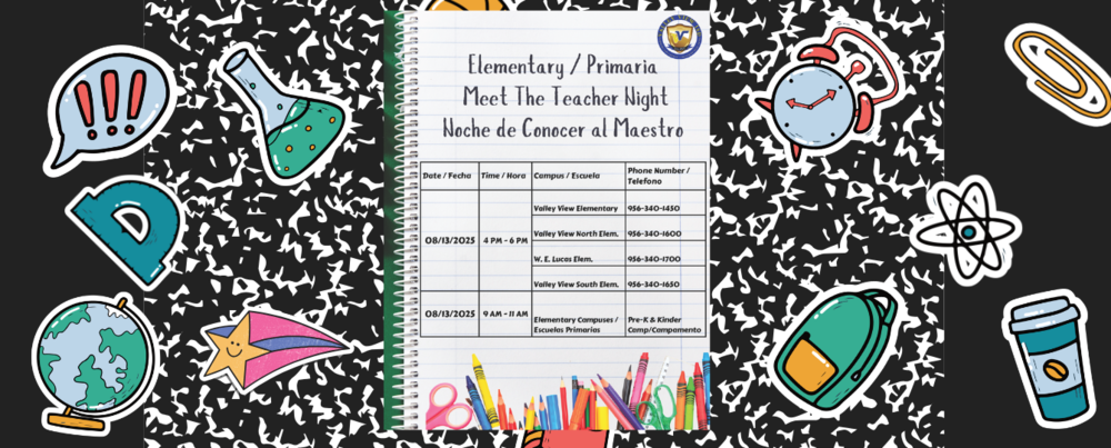 Back to School/Noche de Conocer al Maestro