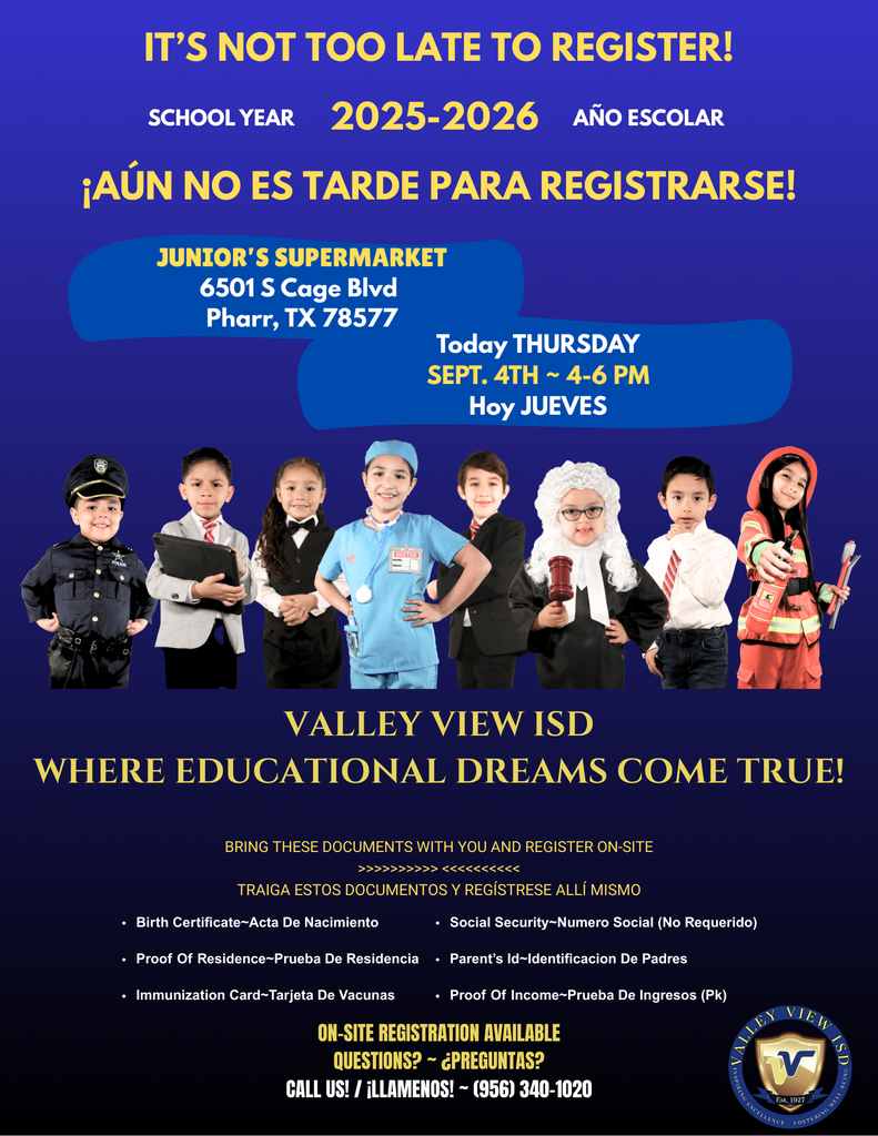 New to District Registration