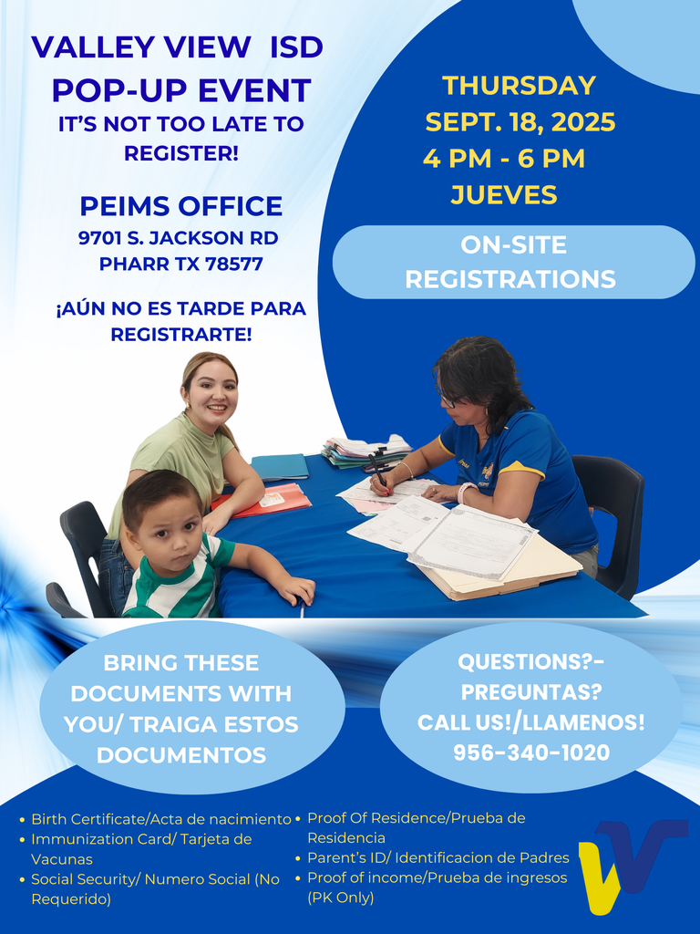 New to District Registration