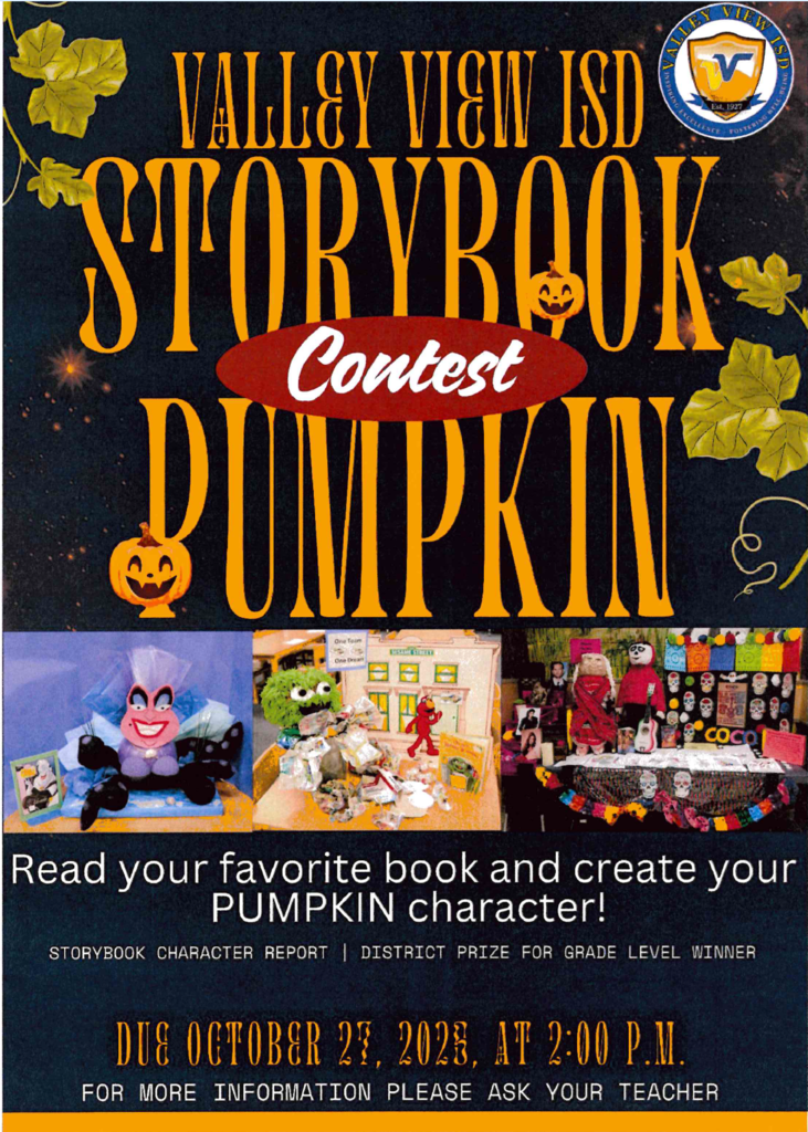 Storybook Pumpkin Contest