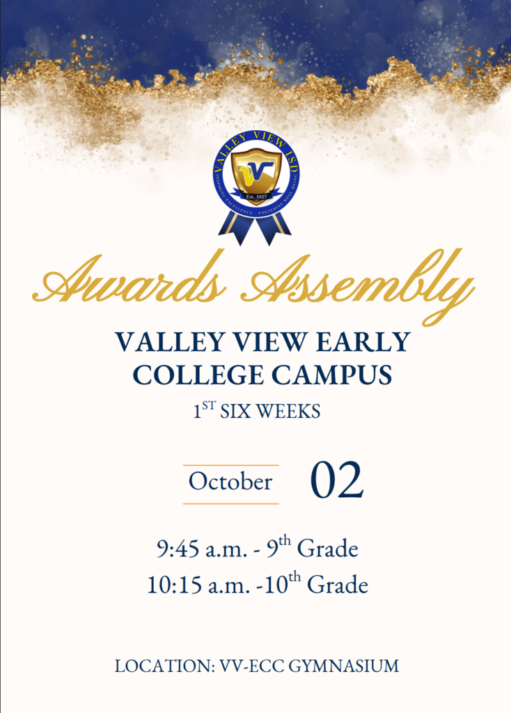 1st Six Weeks Award Assembly