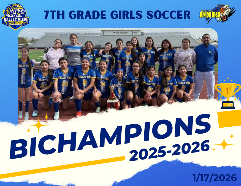 7th Grade Soccer Girls Tournament Champions