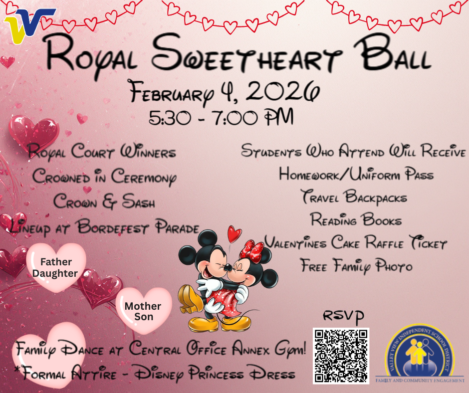 Royal Sweetheart Ball/ Baile de San Valentin 