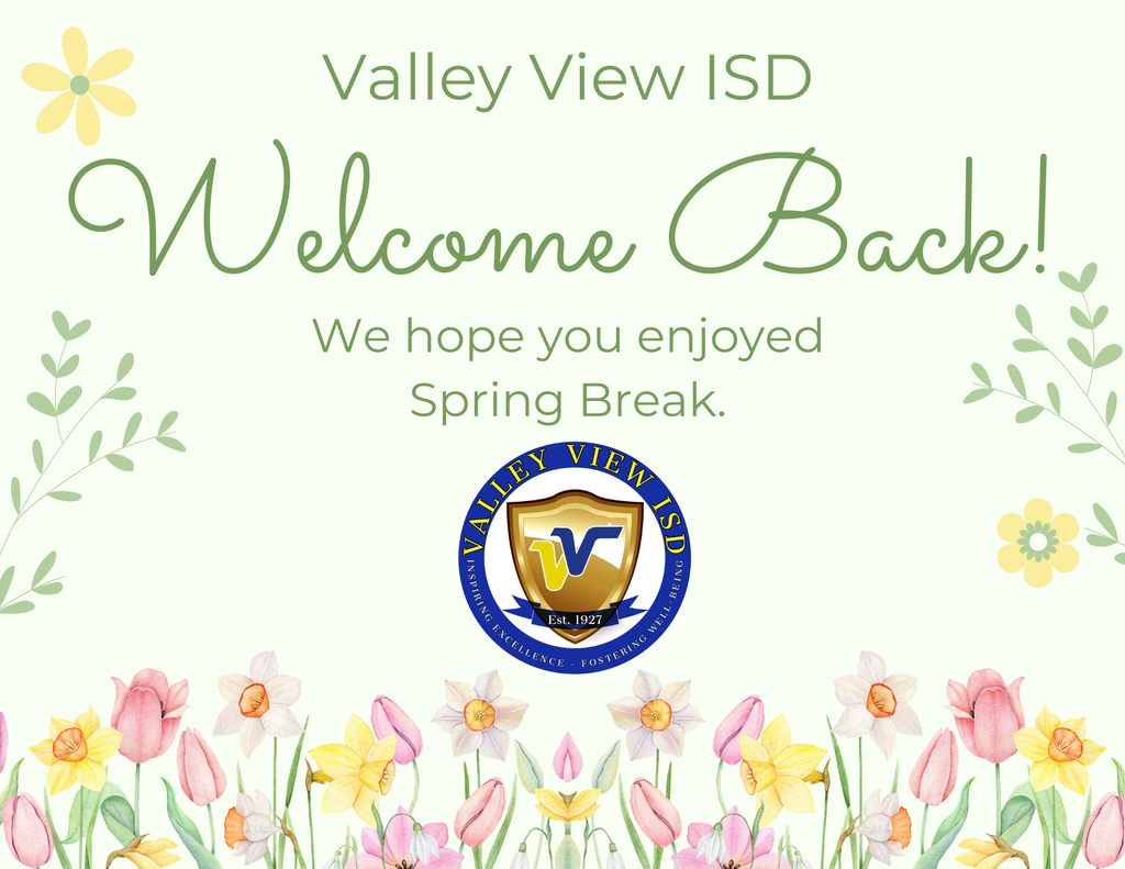 Welcome Back Spring Break