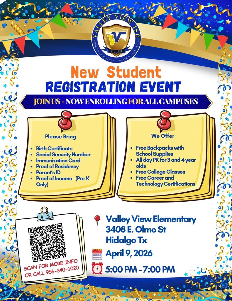 Registration Event- April 9