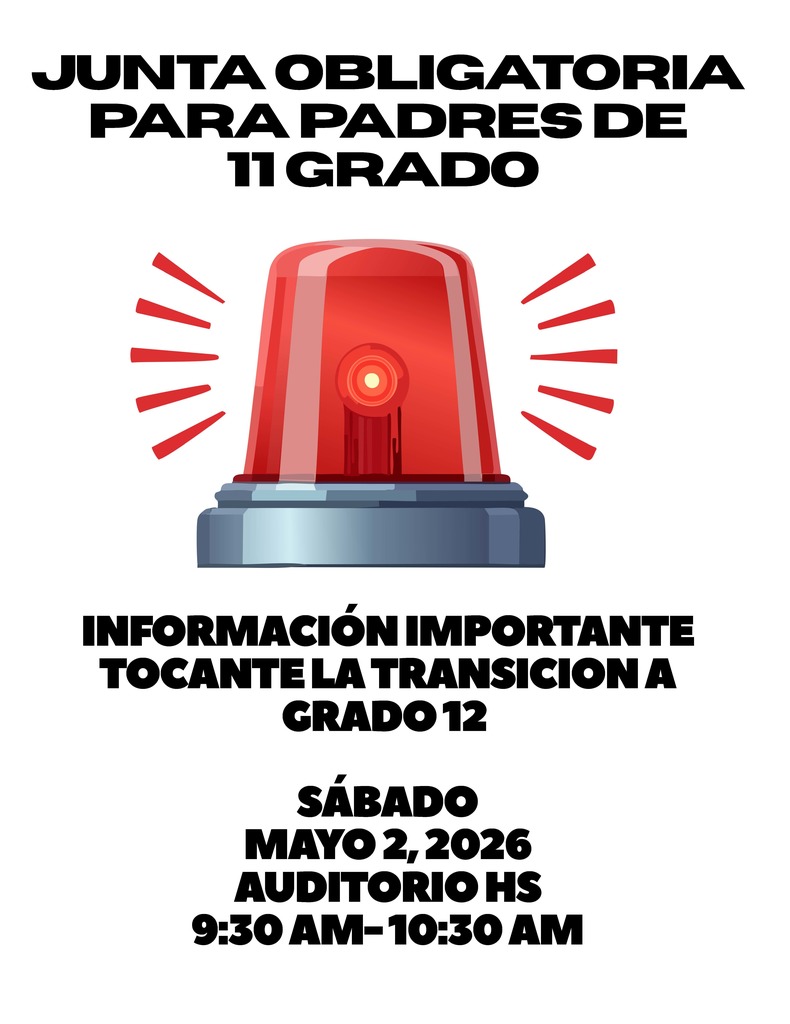 Junior Parent Meeting 2