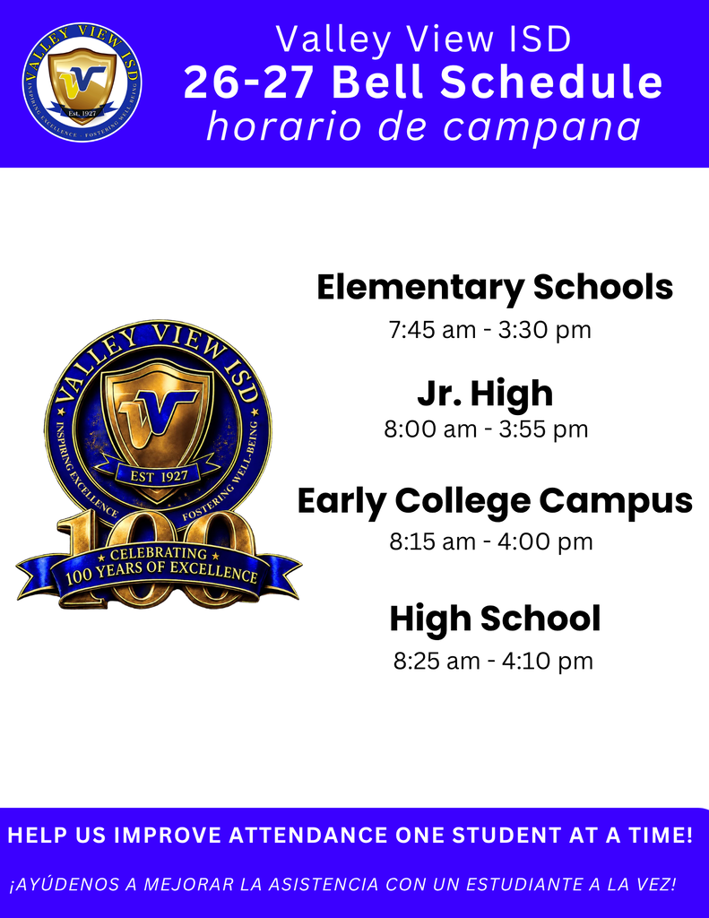 26-274 Bell Schedule