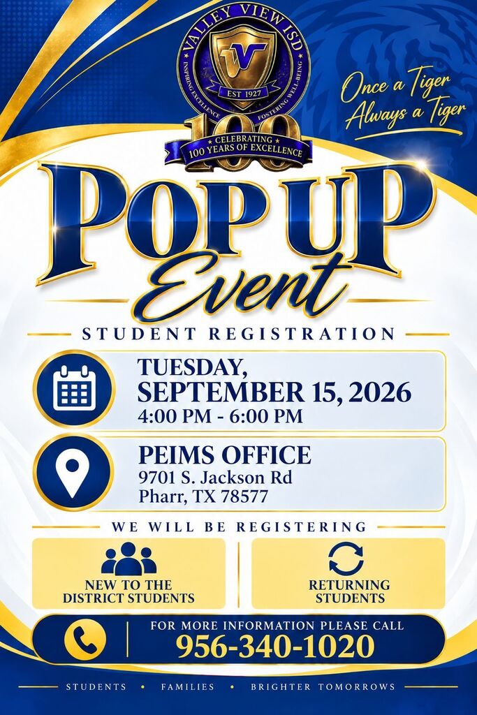 Pop-Up Event 9.15.26