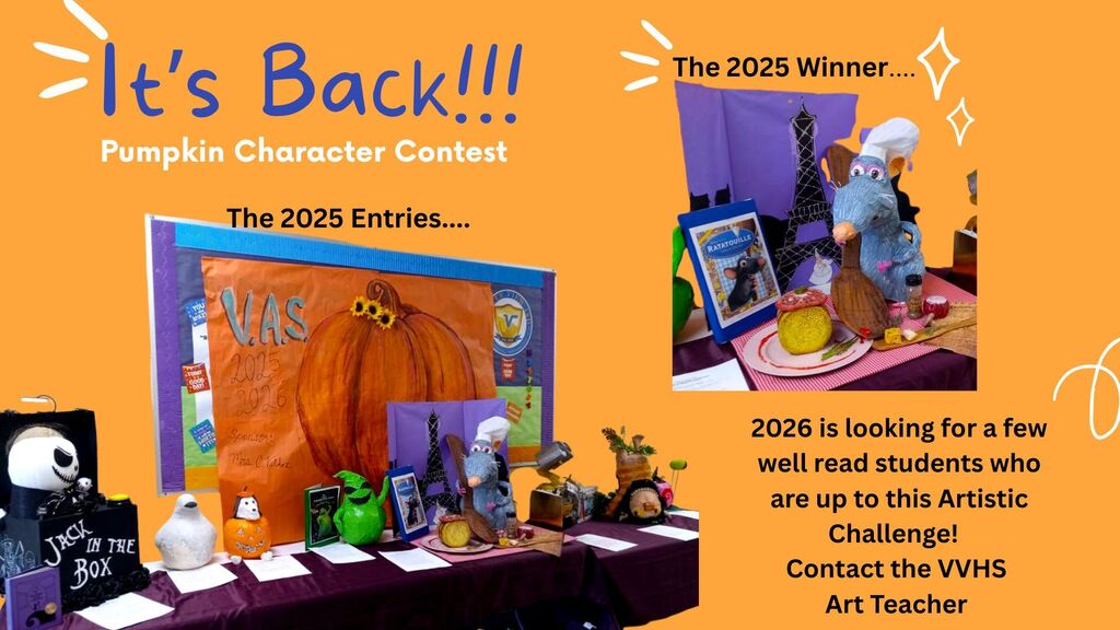 Pumpkin Character Contest is back