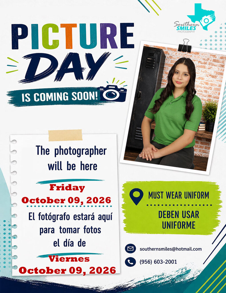 📸 Picture Day Reminder!