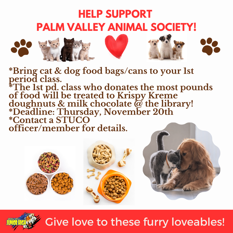 pet food drive