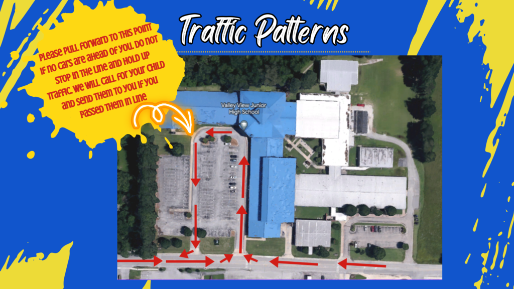 Jr High Traffic Pattern Reminder