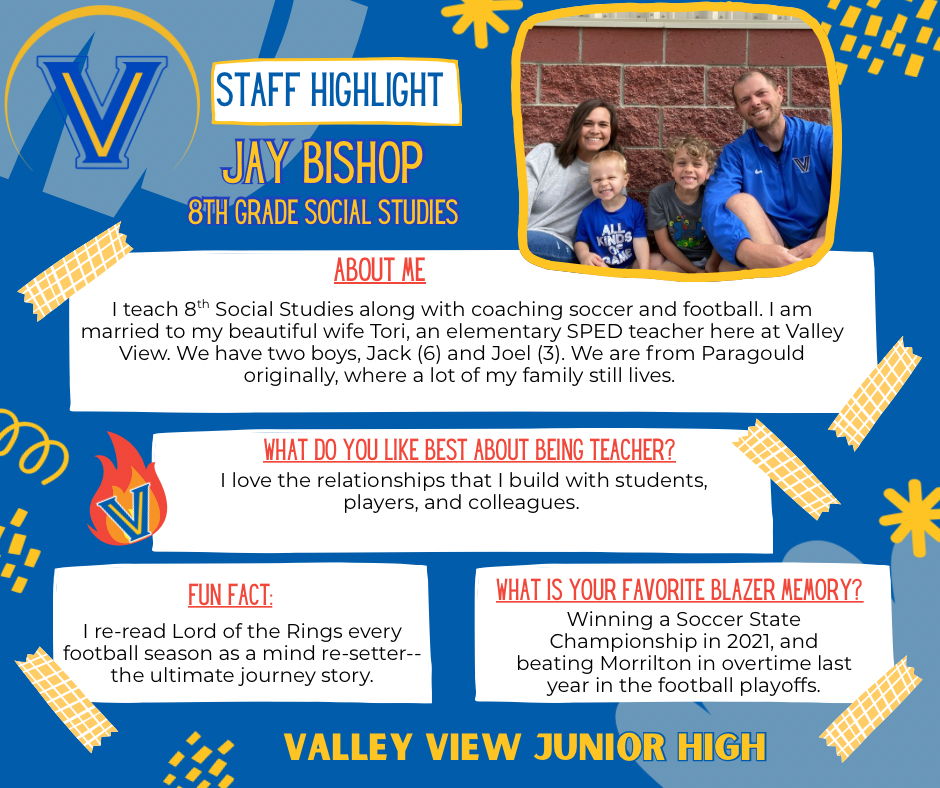 Staff Highlight - Bishop