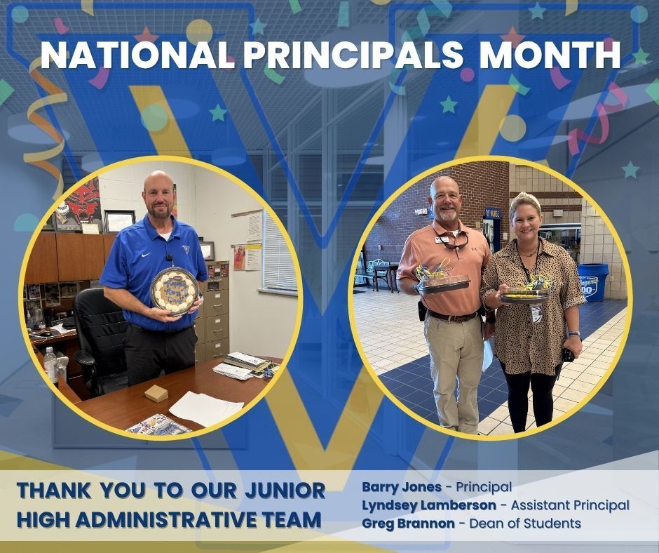 thank you to our principals