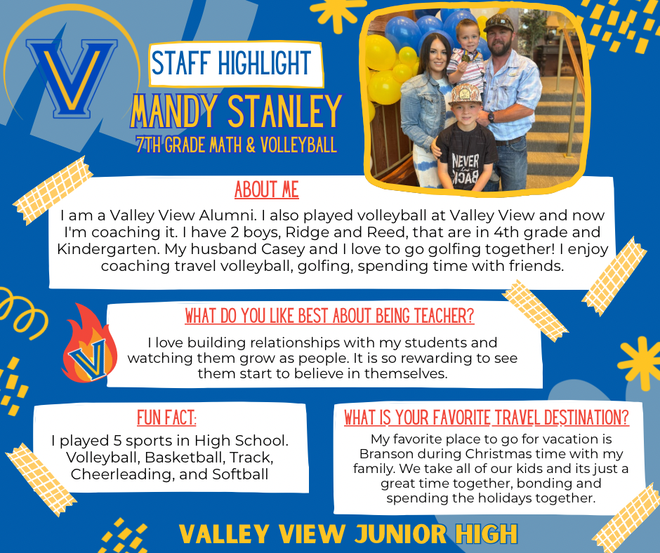 Teacher Spotlight Post-4 Stanley