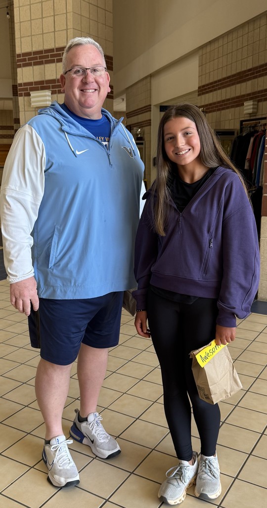 Blazer of the week pic--student with teacher