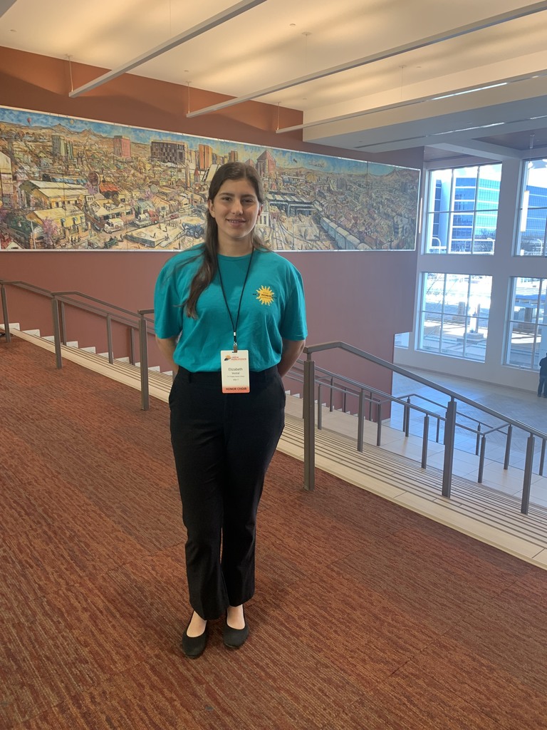 Lizzy at New Mexico choir conference