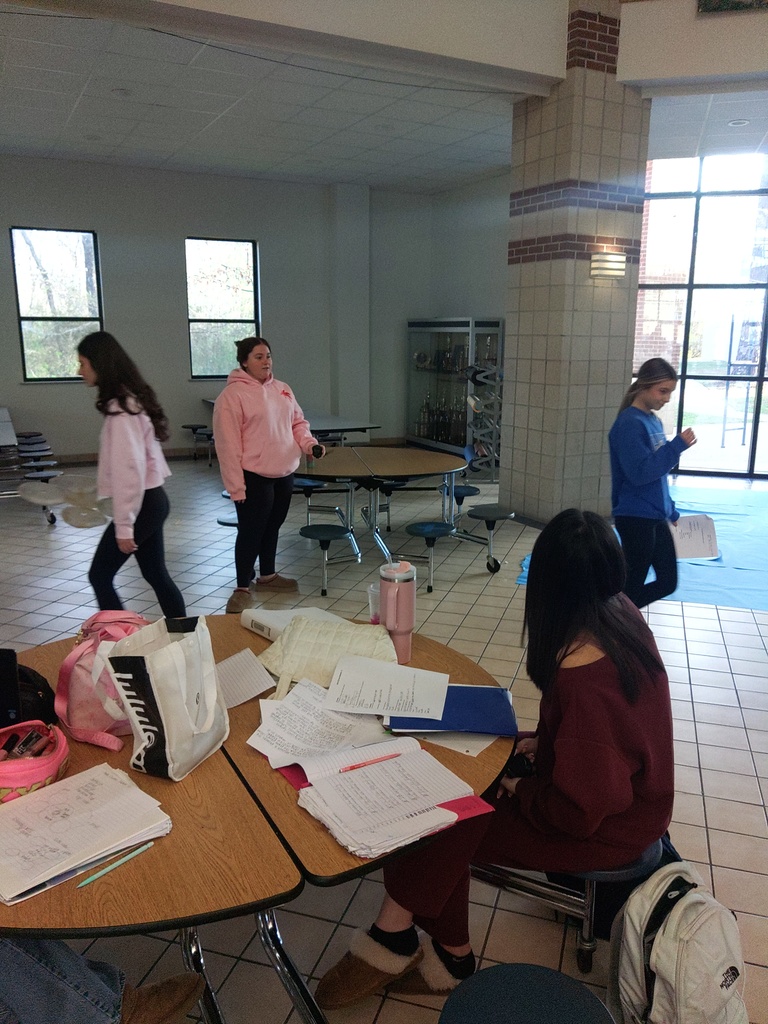 students doing egg-drop activity
