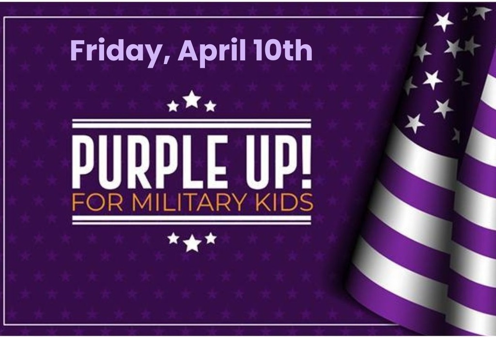 Purple Up Day - April 10th