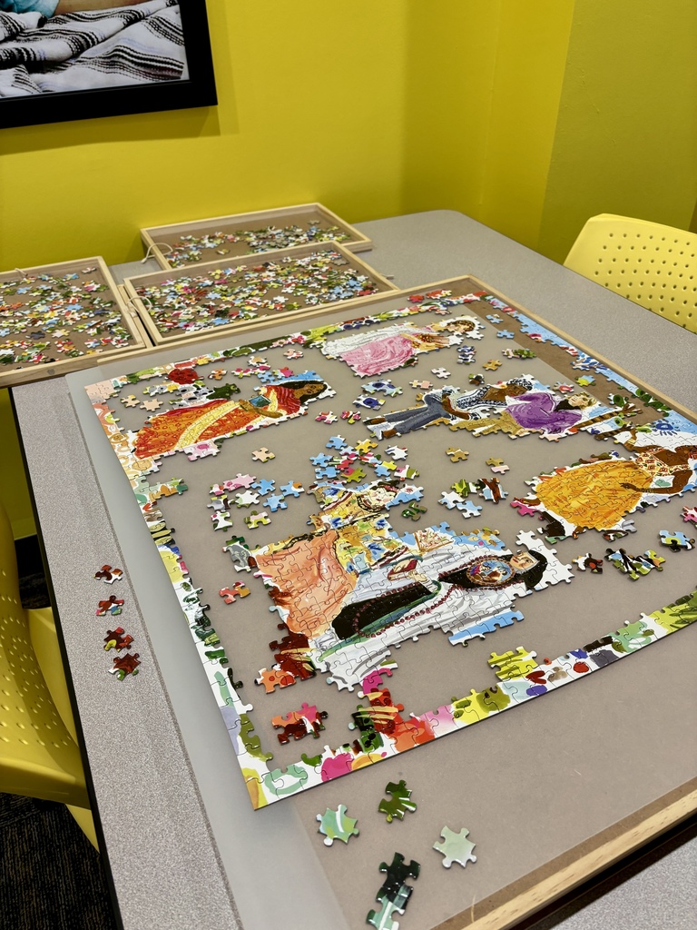 Maker Space puzzle station