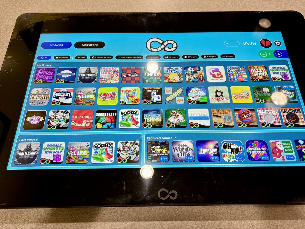 digital gaming table