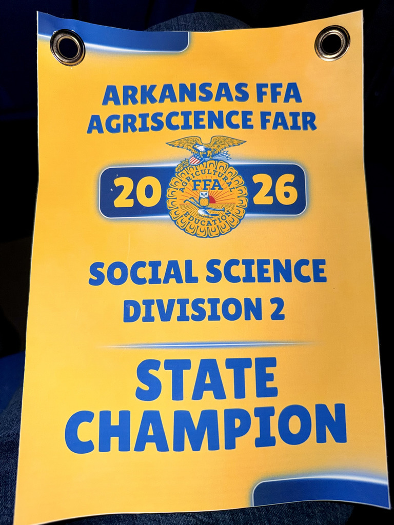 close up of the state championship award