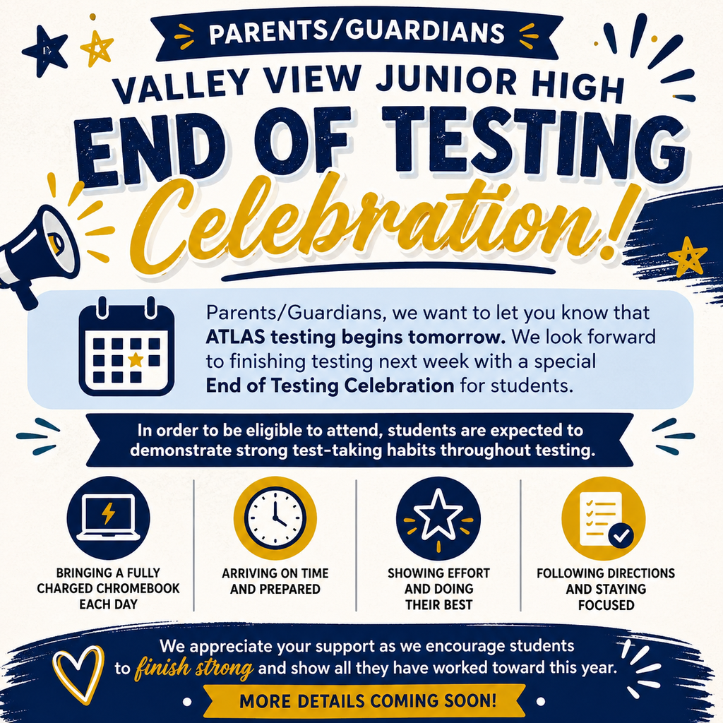 End of Testing Celebration graphic - more details to come soon