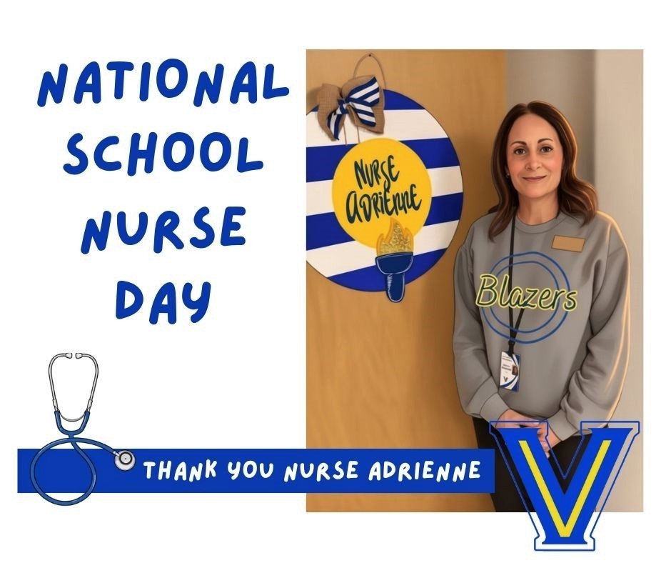 Nurse Adrienne standing at her office door in thank you post image