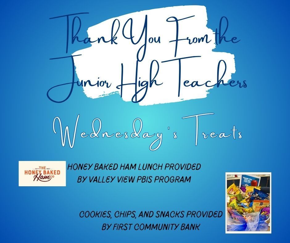 thank you post to PBIS and First Community Bank