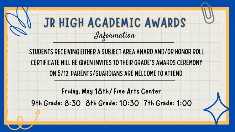 awards day graphic